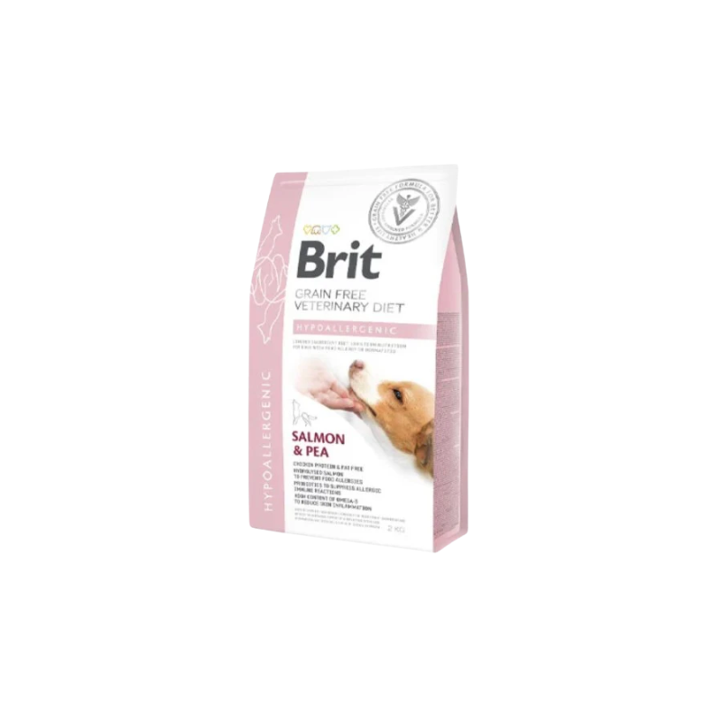 BRIT HYPOALLERGENIC SALMON & PEA DOGS 2 Kg$