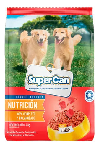 SUPER CAN 4Kg ADULTO CARNE