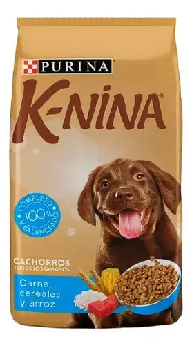 K-NINA 18 kg/GR, CACHORRO Carne Cereales y Arroz, PURINA