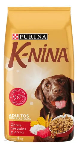 K-NINA, 4 kg, CARNE CEREALES Y ARROZ,  PURINA