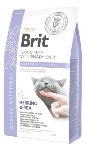 Brit 2kg Gastrointestinal Gatos Herring & Pea