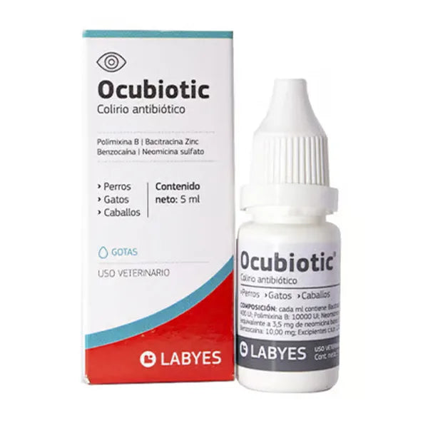 OCUBIOTIC COLIRIO ANTIBIOTICO 5ml LABYES