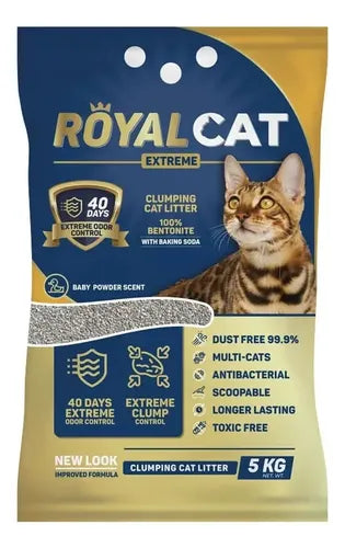 ROYAL CAT TALCO DE BEBE 5 kg$