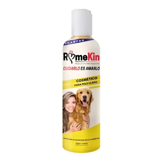 CHAMPU CANINO COSMETICO PARA PELO CLARO 250 ml