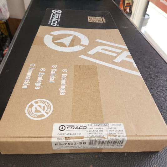 FS-7502-SB FULL SET SELLOS MOTOR FRACO CHERY ARAUCA X1 1.3L 4CIL 12-UP
