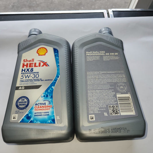 SHELL HELIX HX8 5W-30 LUBRICANTE FULL SINTETICO AG GASOLINA