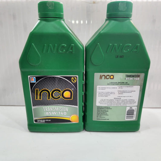 INCA SAE 85W-140 LUBRICANTE TRANSMISIÓN DIFERENCAL