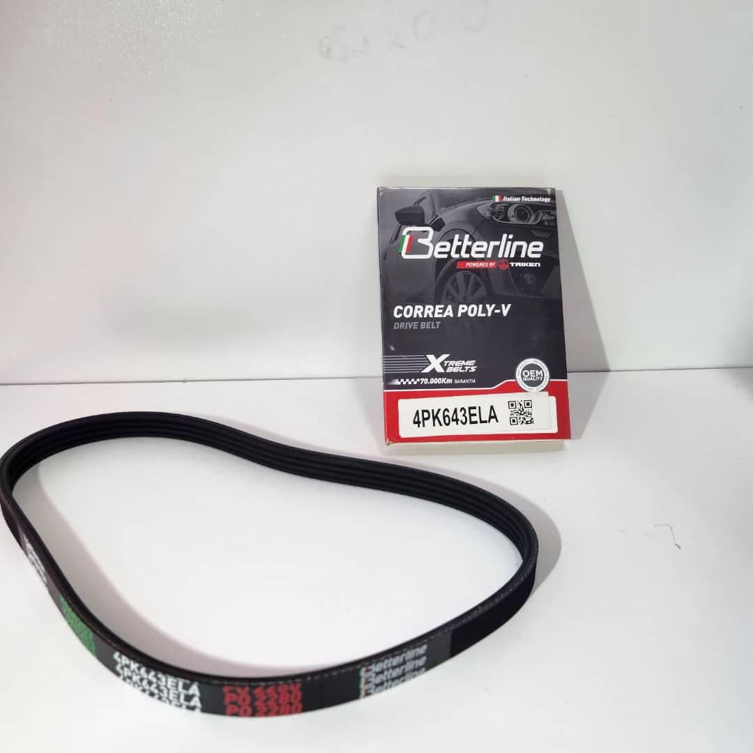 4PK643-ELA CORREA MICRO V CHEV CRUZE 11 - 16 MOTOR 1.8, ORLANDO, AVEO DIRECCIÓN / ALTERNADOR /