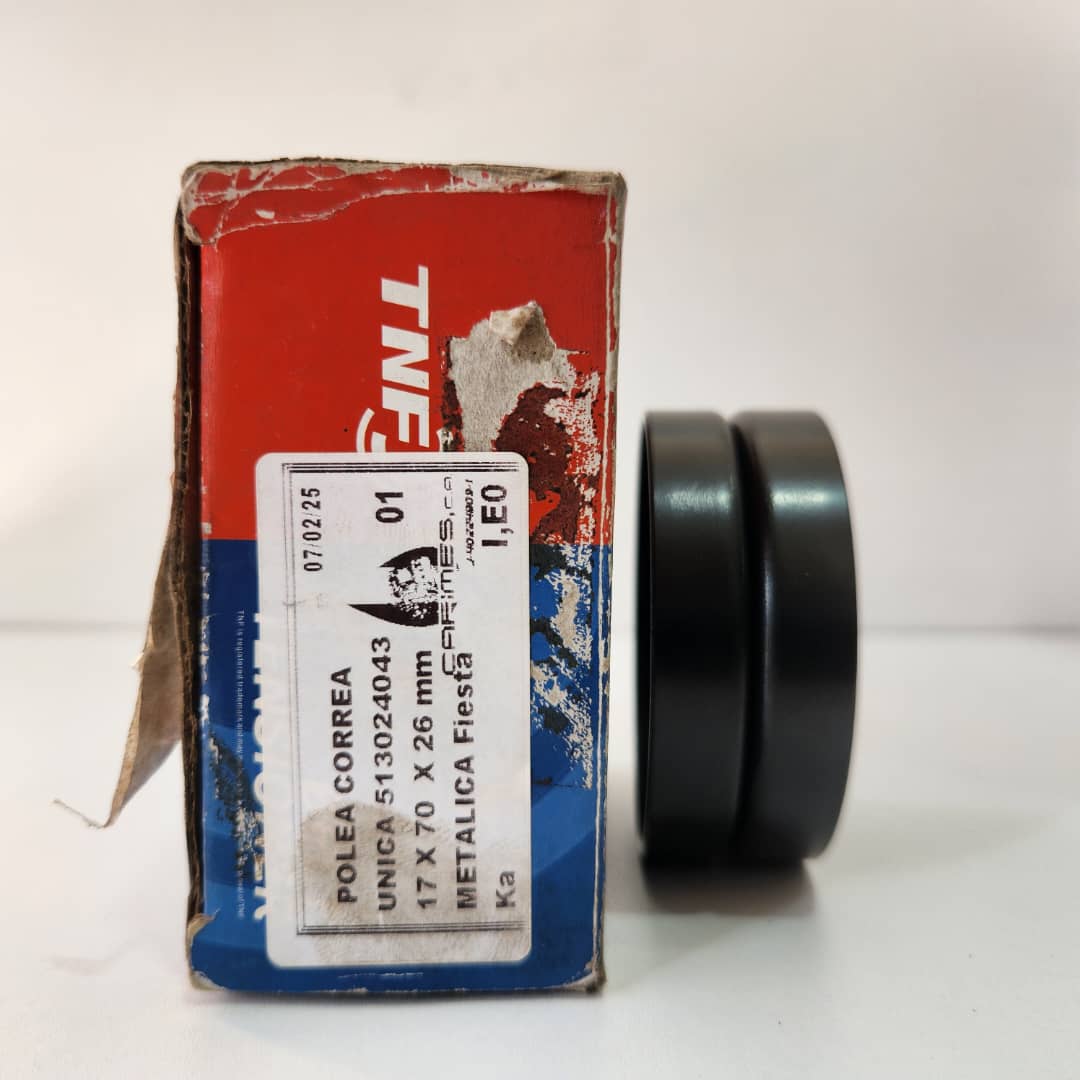 513024043 POLEA CORREA UNICA TNF 513024043 17 X 70  X 26 mm METALICA FIESTA