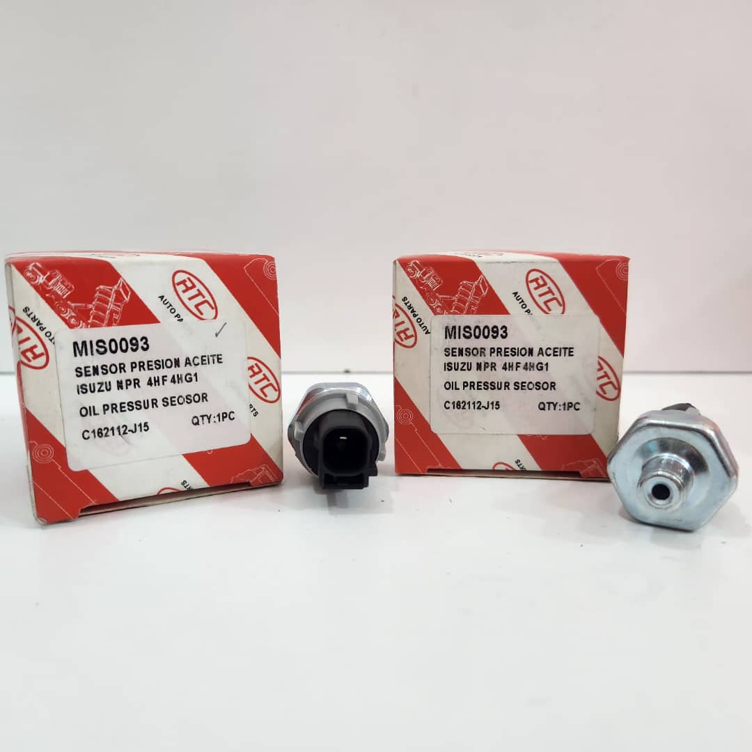 MIS0093 SENSOR PRESION ACEITE RTC ISUZU NPR (12 vdc) 1 PIN 4HF1 4HG1