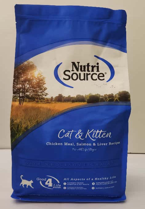 Nutri Source 1.8 kg Cat & Kitten MEAL SALMON & LIVER