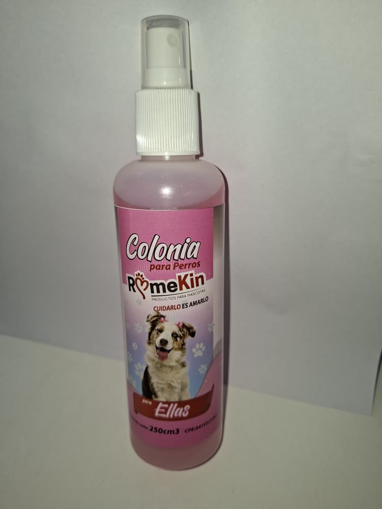 COLONIA PARA PERROS ROMEKIN PARA ELLAS CONT 250 cm3