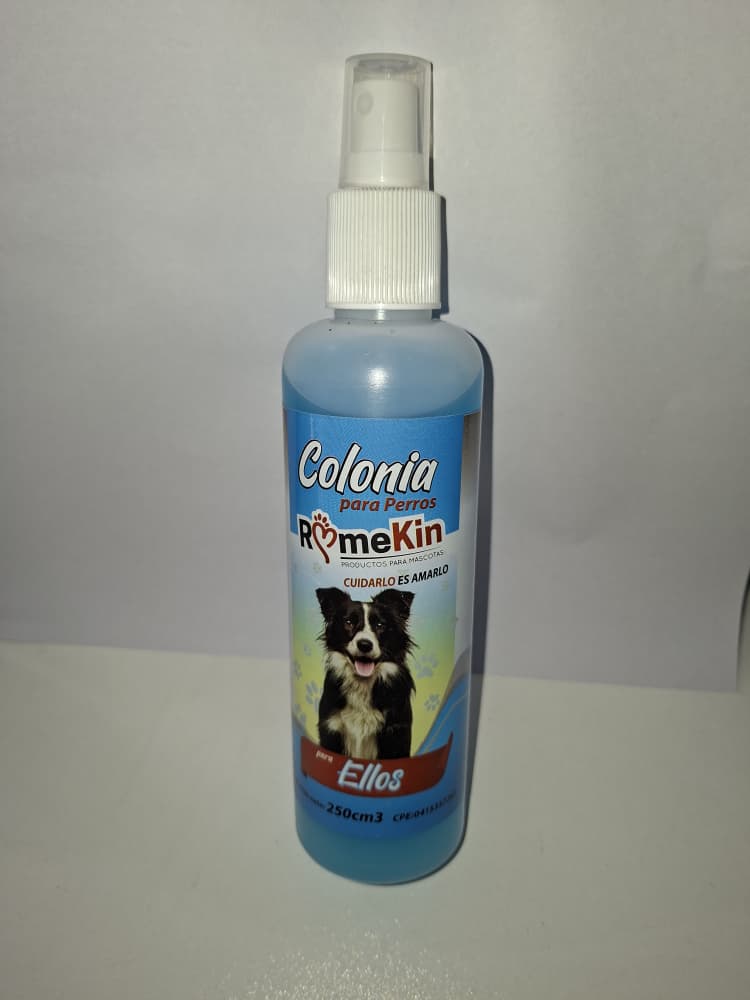 COLONIA PARA PERROS ROMEKIN PARA ELLOS CONT 250 cm3