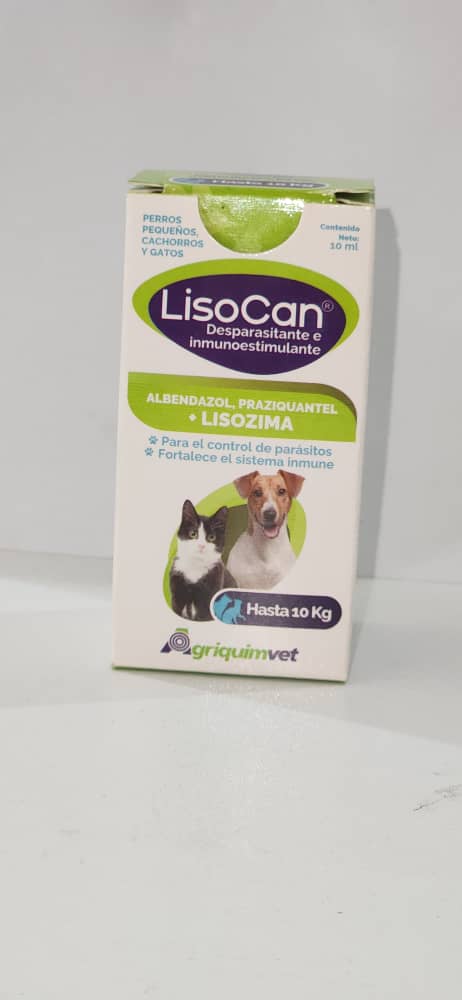 LisoCan Hasta 10 Kg 10 ml