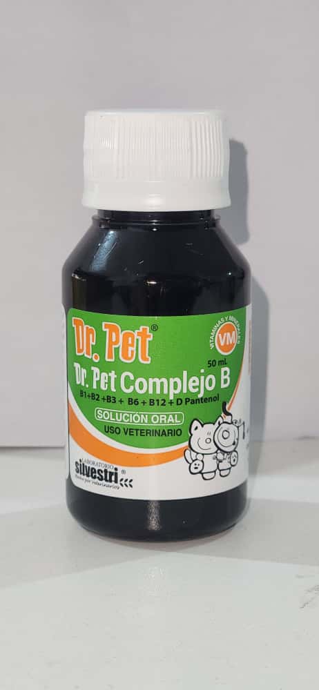 Complejo B 50ml, Dr Pet, Vitaminas y Minerales, Solución Oral $