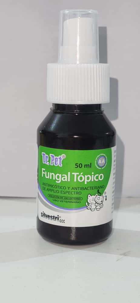 Fungal Topico para Perros y Gatos 50ml Dr. Pet $