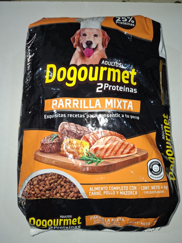 Dogourmet 4 kg PARRILLA MIXTA Adulto 2 Proteinas