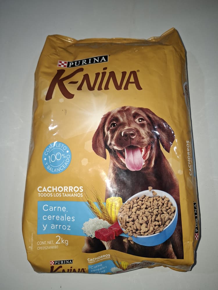 K-NINA 2 kg, CACHORRO, CARNE CEREALES Y ARROZ, PURINA