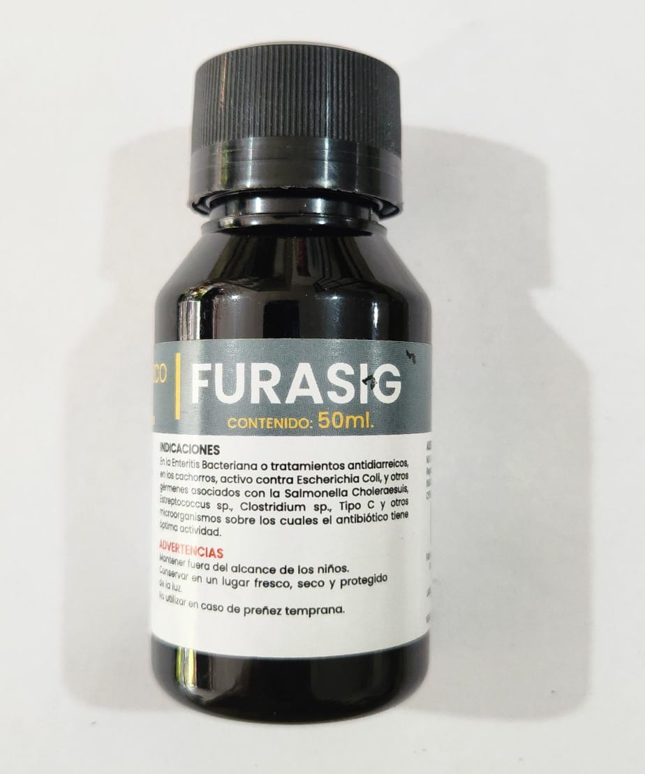 Antidiarreico Furasig Perros Cachorros Cont 50 ml