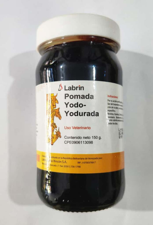 Pomada Yodo-Yodurada Labrin para Animales Cont 150 gr