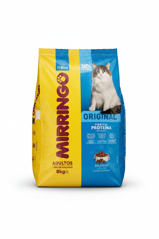 Mirringo Adulto 8 kg$ Original Gatos SACO