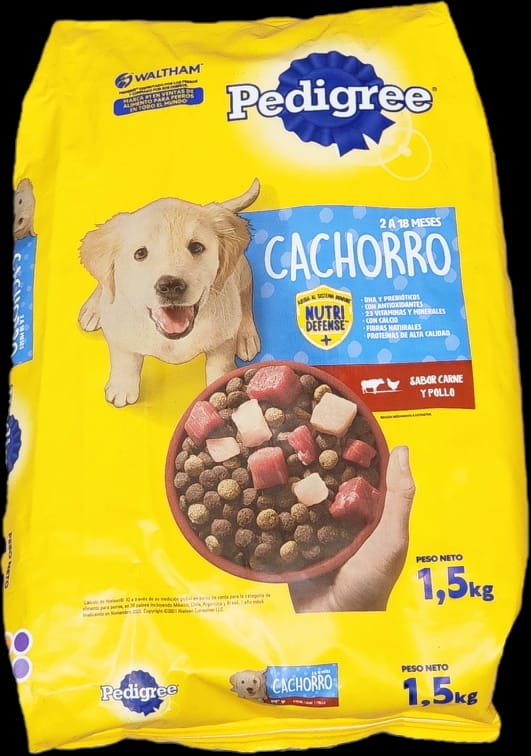 Pedigree CACHORRO 1,5 Kg 2 a 18 Meses