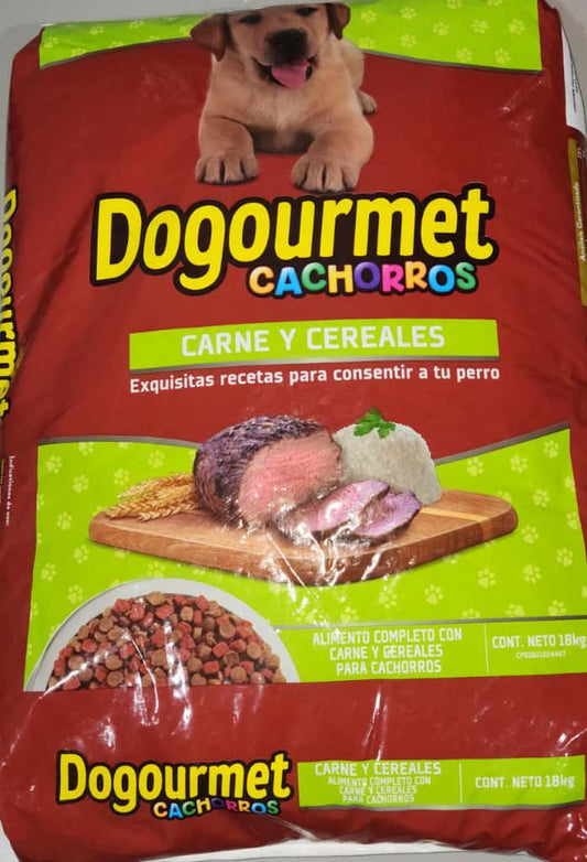 Dogourmet 18 kg/GR CACHORRO Sabor a Carne y Cereales