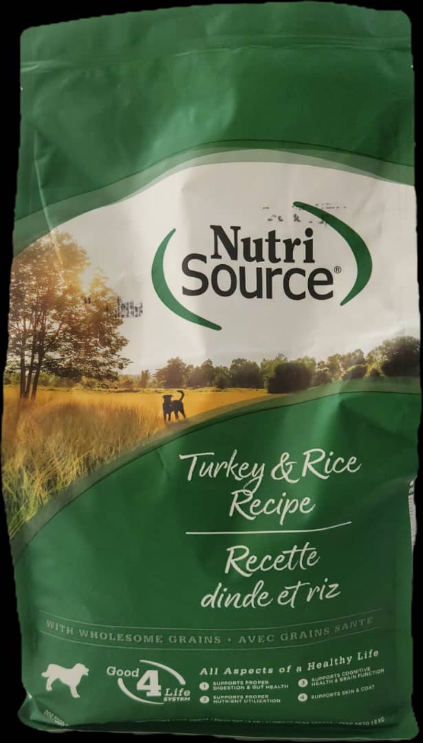 Nutri Source  1.8kg Turkey & Rice para Perros ( Pato)