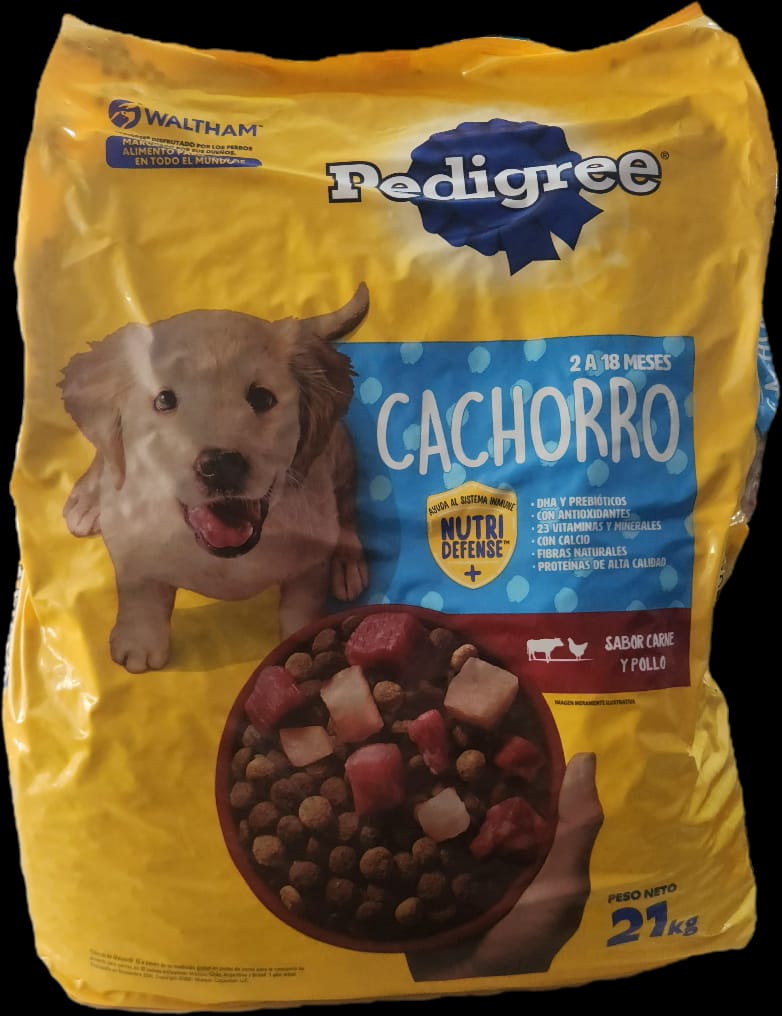 Pedigree CACHORRO 21 kg/GR Pollo y Carne 2 a 18 Meses