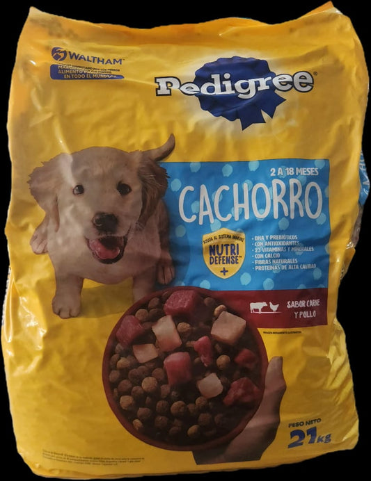 Pedigree CACHORRO 21 kg  Carne, Pollo