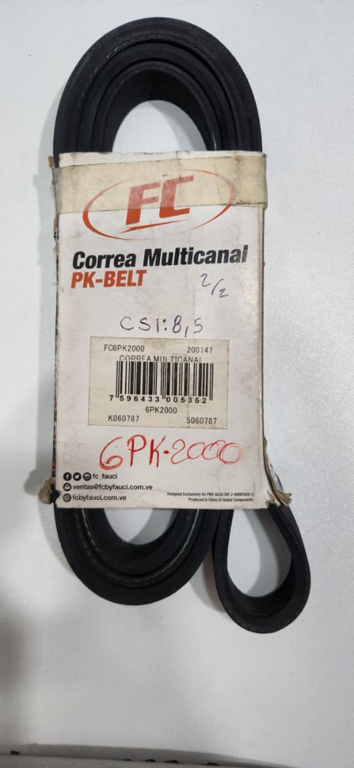 Correa Multicanal FC 6PK2000