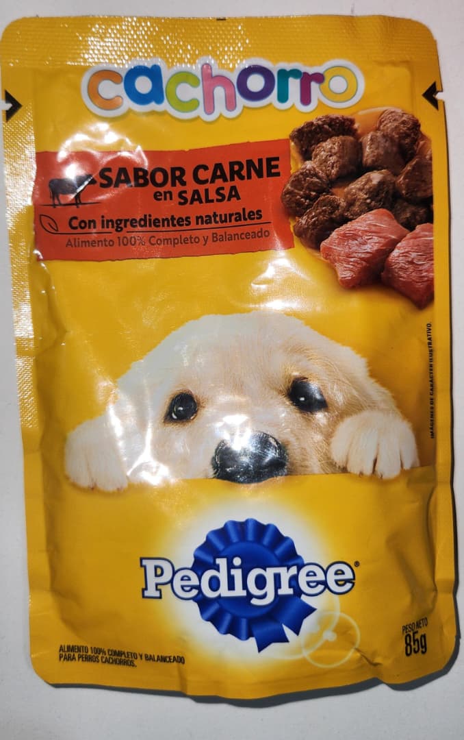 Pedigree HUMEDO 85 g CACHORRO CARNE EN SALSA
