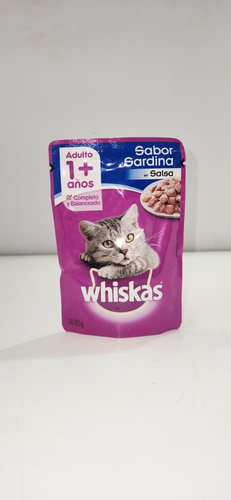 Whiskas Adultos 85g Sabor a Sardina