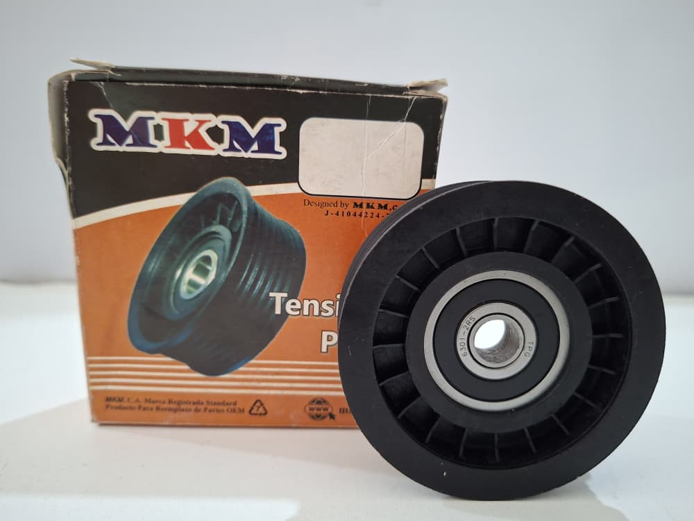 752312 MKM Polea ACANADALA 4 Ranuras 75x12x23 mm 6301-2RS