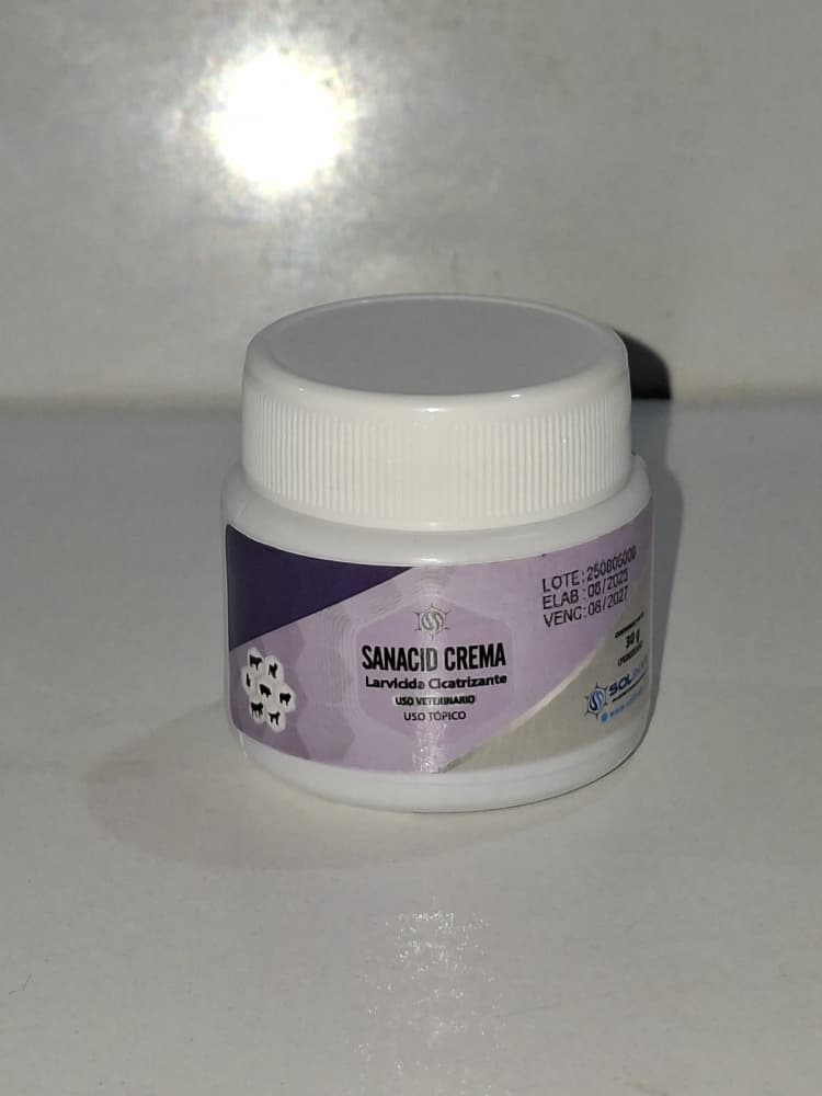 Sanacid Crema Larvicida Cicatrizante 30 g