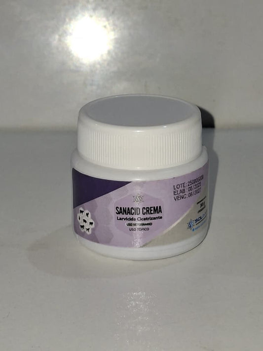 Sanacid Crema Larvicida Cicatrizante 30 g
