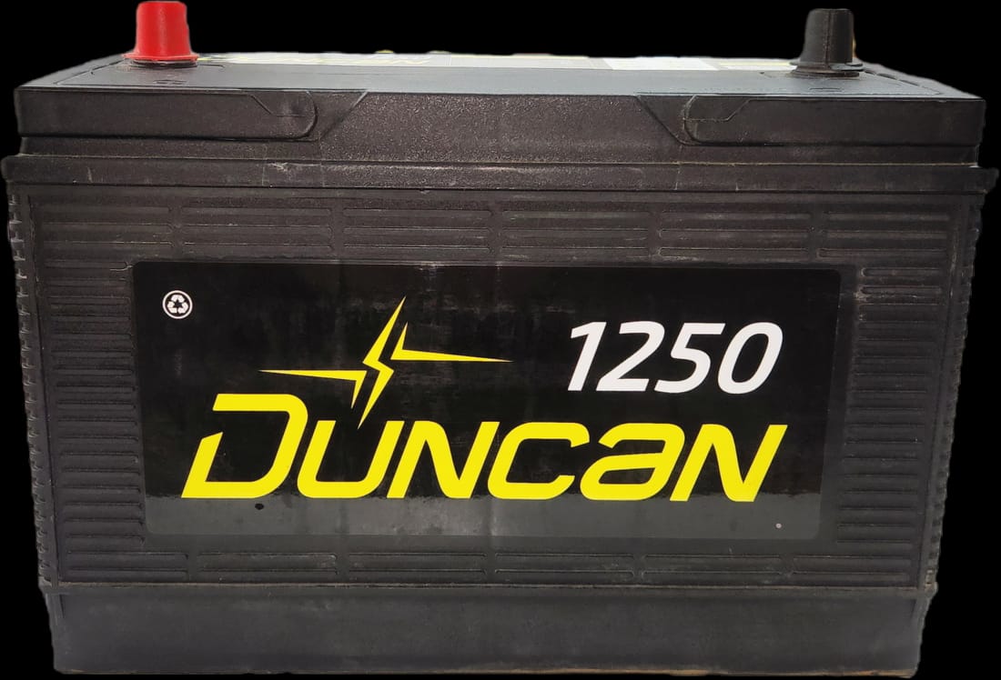 DUNCAN GRUPO 30H-1250 BATERIA 12 vdc