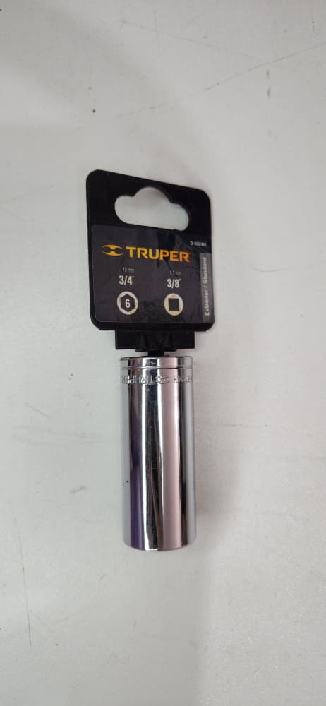 13718 DADO LG 6PT 3/8X3/4 TRUPER D-5024H