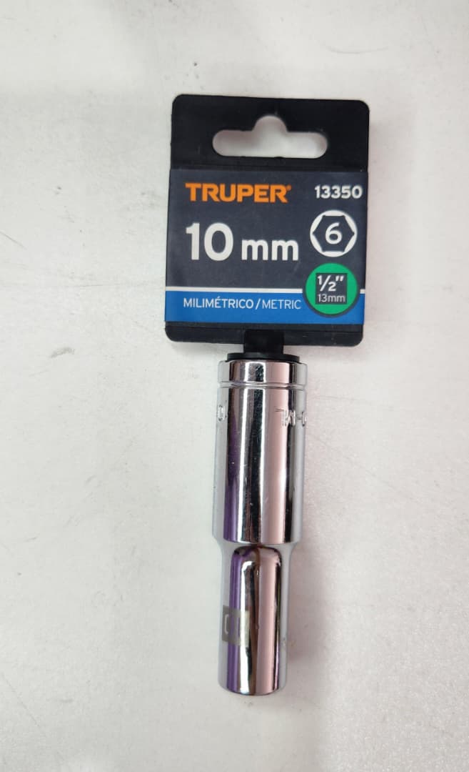 13350 DADO L 6PTA 1/2X10MM TRUPER D-5310-M