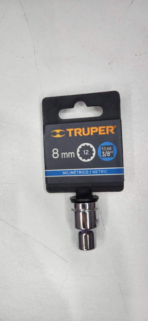 13628 DADO 12 PTA 3/8X8MM TRUPER D-5208-M