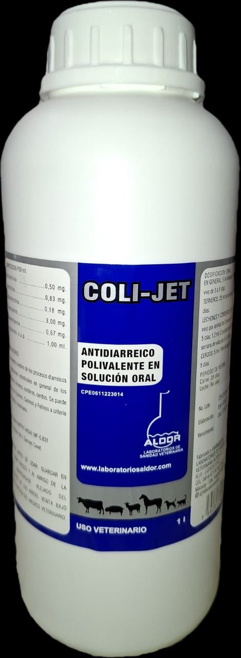 Coli-Jet 1 lt Antidiarreico Solución Oral