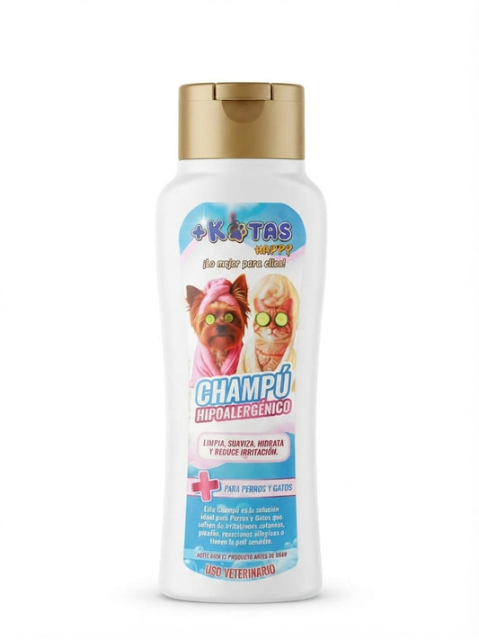 Champu Hipoalergenico+Kotas Perros y Gatos 400 ml