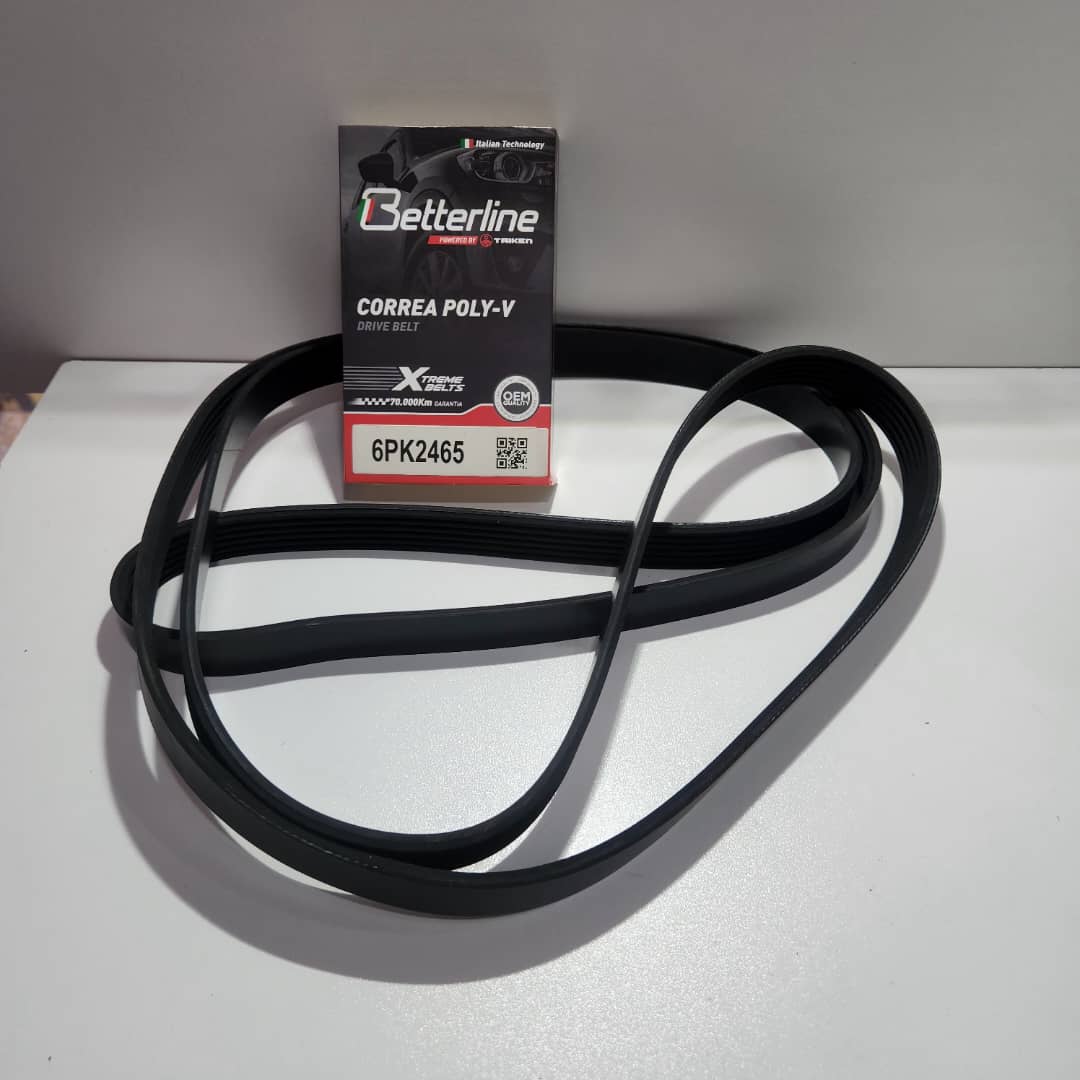 6PK2465 CORREA MICRO V  BETTERLINE FORD CAMIONETA PICK UP F - 150 LARIAT XL, BRONCO SUPER CAP 6V 4,9 Lts, GRAND