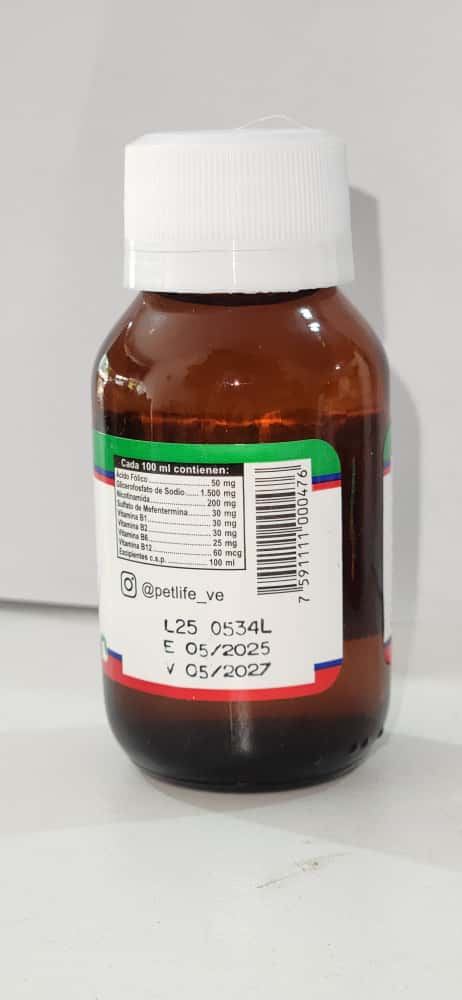 Laveforte Mascotas  60 ml Vitaminas Perros Y Gatos