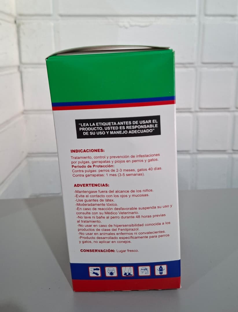 Spray Fiprolav Contra Pulgas y Garrapatas Cont 250 ml