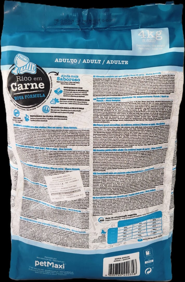 Rufia Alimento para Perros Adulto Carne y Pollo Cont 4 kg €