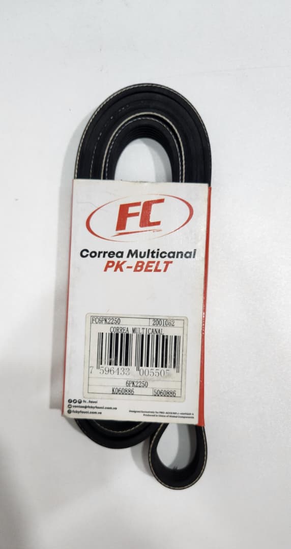 Correa Multicanal FC 6PK2250
