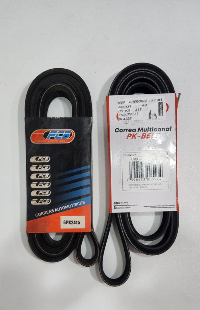 Correa Multicanal FCB Cherokee 4x2 y 4x4 6PK2415