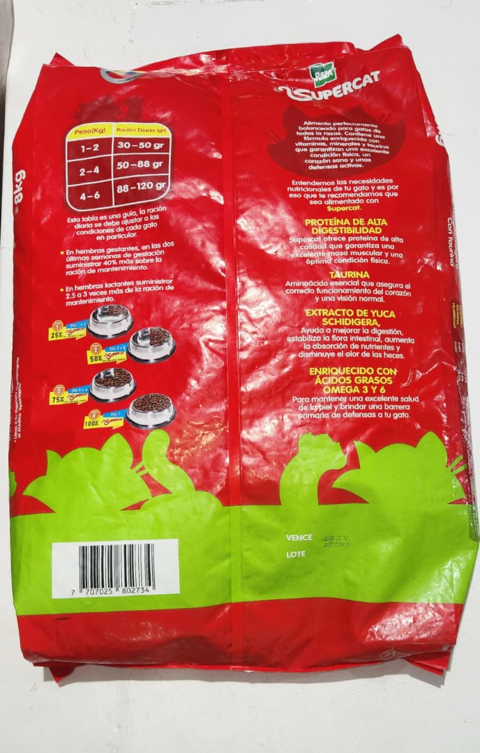 Super Cat 8 kg$, Gatitos, RAZA