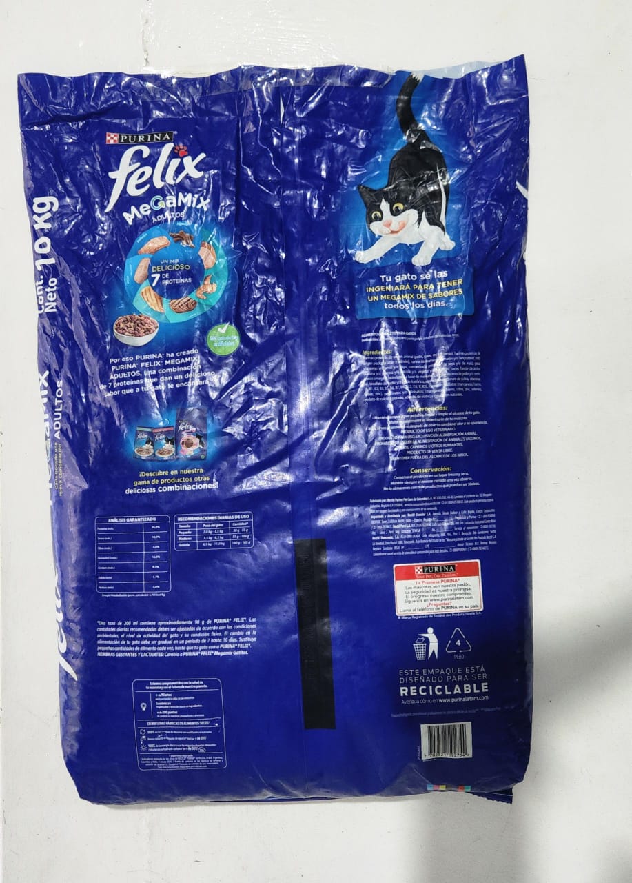 Purina Felix Megamix, Adultos, Cont 10 kg$